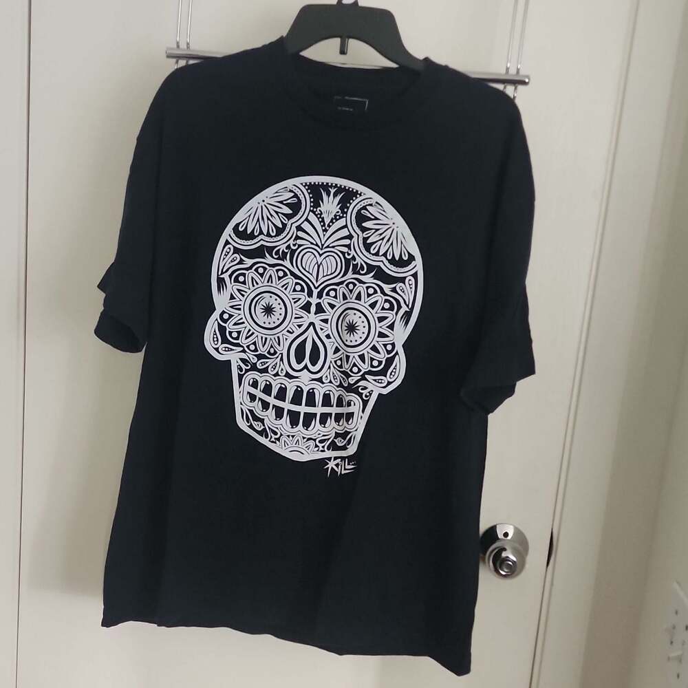 Kill Brand Sugar Skull Graphic T-Shirt